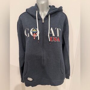 GOAT USA Men's Navy Hoodie